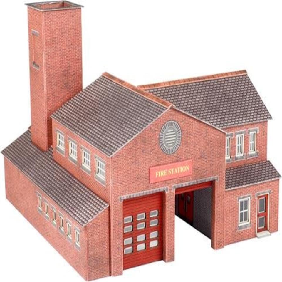 Metcalfe Modern Fire Station Card Kit