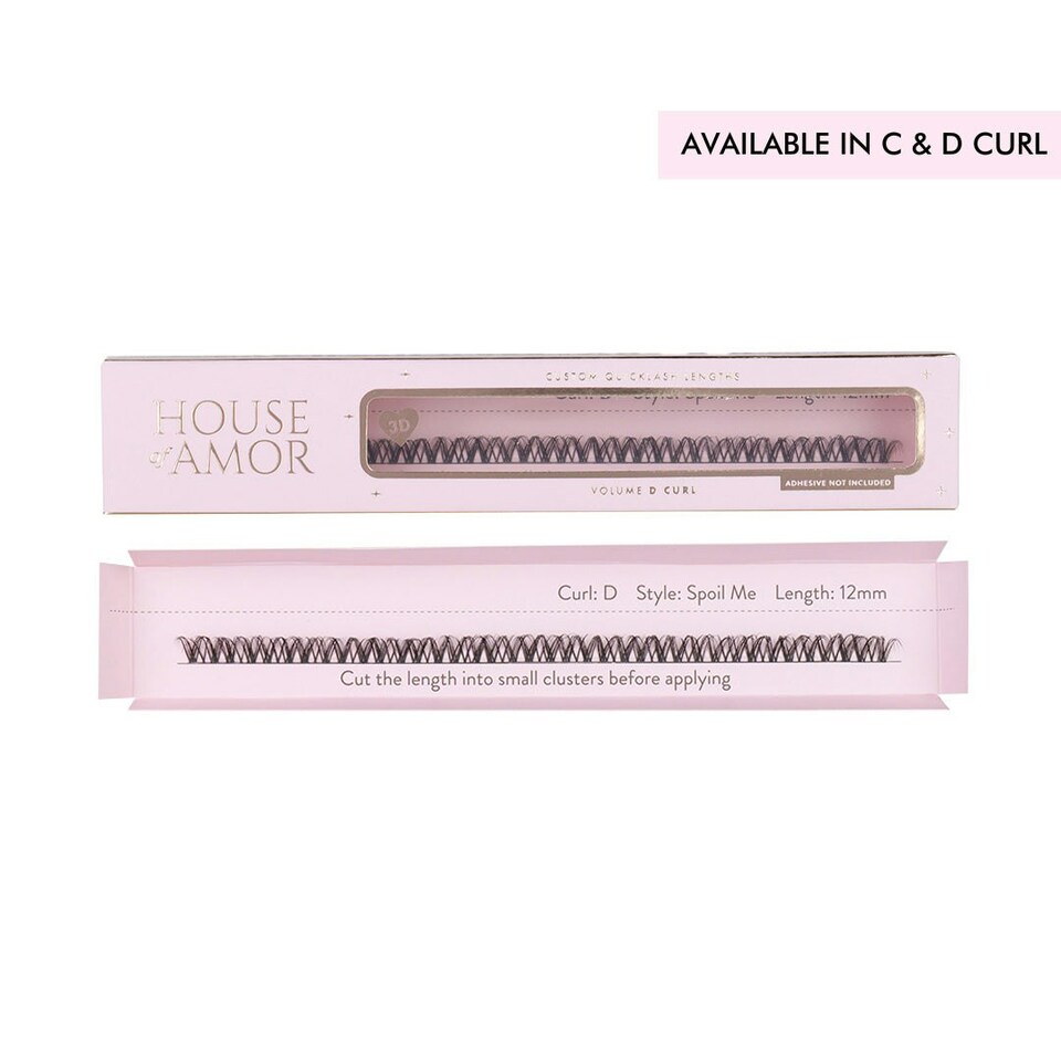 image 1 of House Of Amor - Eyelash Extensions - Spoil Me Length - Natural C Curl - Medium