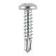 image 1 of Timco - Metal Construction Sheet & Stud Screws - PH - Pan - Self-Drilling - Zinc (Size 6 x 5/8 - 1000 Pieces)