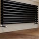 image 2 of Talus Bold - Black Nickel Thermostatic Radiator Valve & Lockshield Angled 8mm