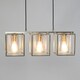 image 3 of BHS Hardy 3 Light Diner Pendant, Nickel