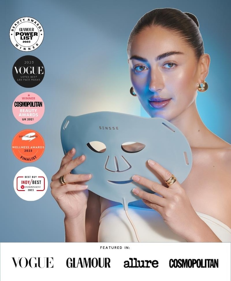 image 1 of Sensse Professional LED Face Mask Blue