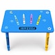 image 7 of Childrens Wooden Crayon Table and Chairs Set Kids Room Furniture