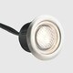 image 2 of ValueLights 10 Pack IP67 Rated 40mm Warm White LED Round Decking Kitchen Plinth Lights Kit