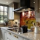 image 2 of Birds On Branch Splash Back | White