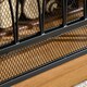 image 7 of HOMCOM 126cm 3-Panel Metal Folding Fireplace Screen Heat Flame Protective Guard Child Pet Home Spark Barrier Surround w/ Mesh Pattern