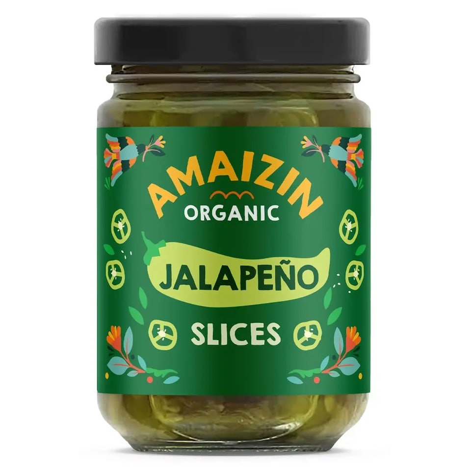 image 1 of Organic Jalapenos Slices 150g (Amaizin)