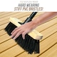 image 4 of Stiff PVC 10" Outdoor Yard Broom Heavy Duty Garden Brush with Black Metal Handle