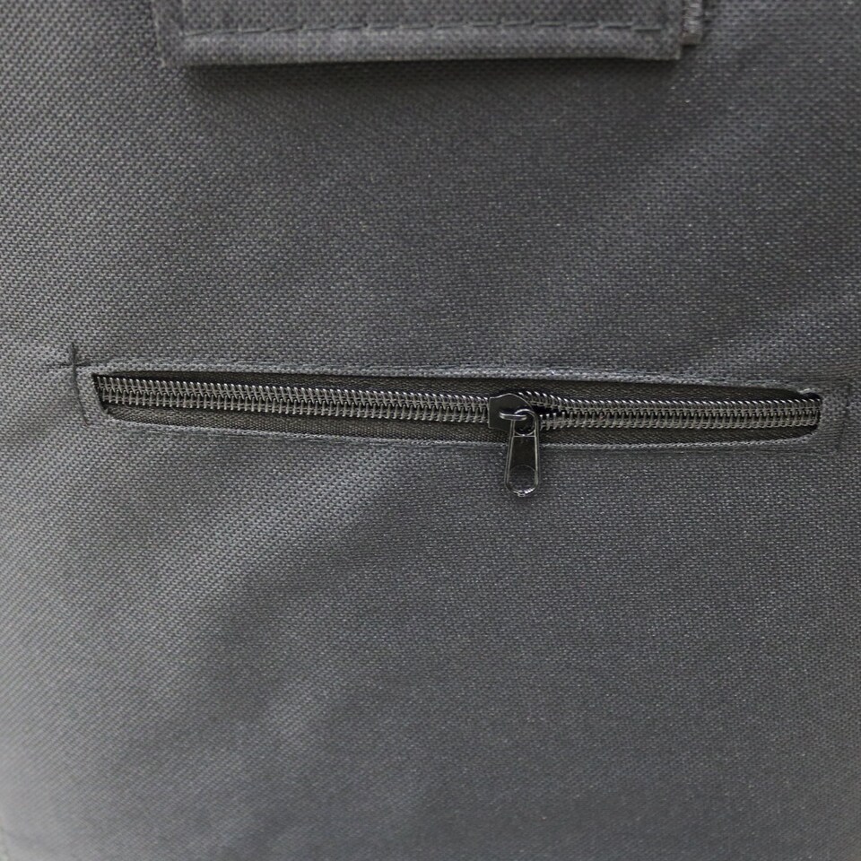 image 1 of 2 Wheel Folding Shopping Trolley Bag Cart Market Laundry | Black