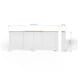 image 8 of Longslow Adjustable Radiator Cover | White | White