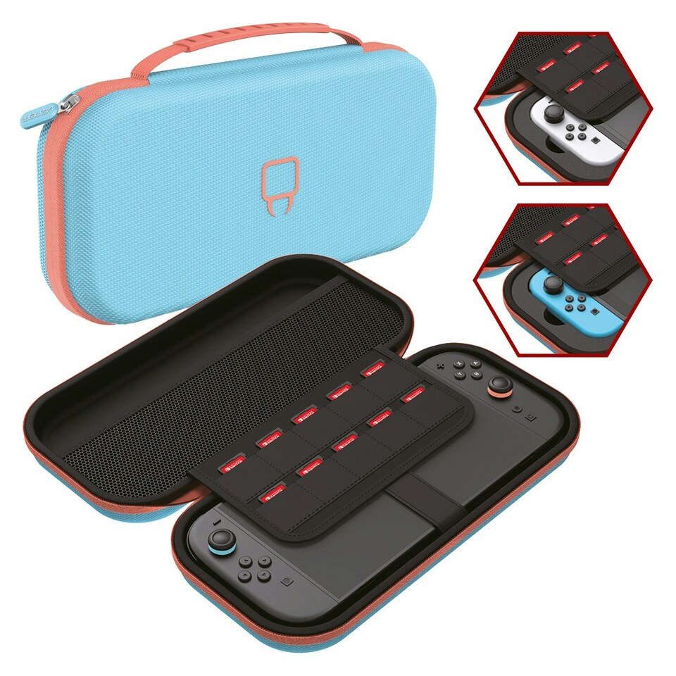 image 1 of Venom Nintendo Switch 2 Neon Carry Case Multi