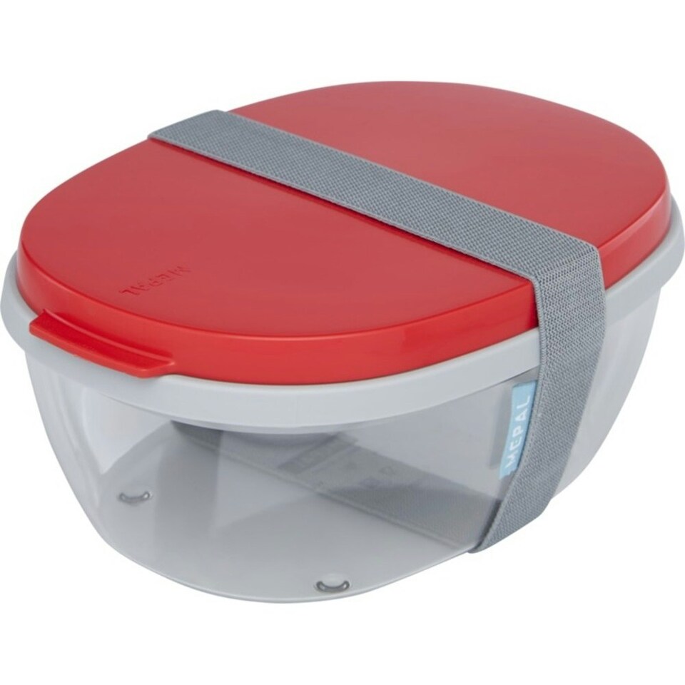 image 1 of Mepal Ellipse Lunch Box - Red - One Size