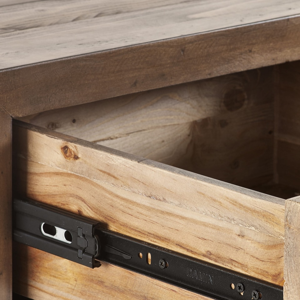 image 1 of Premium Legacy 3 + 2 Drawer Chest - Cashew