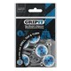 image 1 of Gripit 25mm Plasterboard Fixing Stud Wall Anchor Max Load 113kg - Blue - 8 Pack