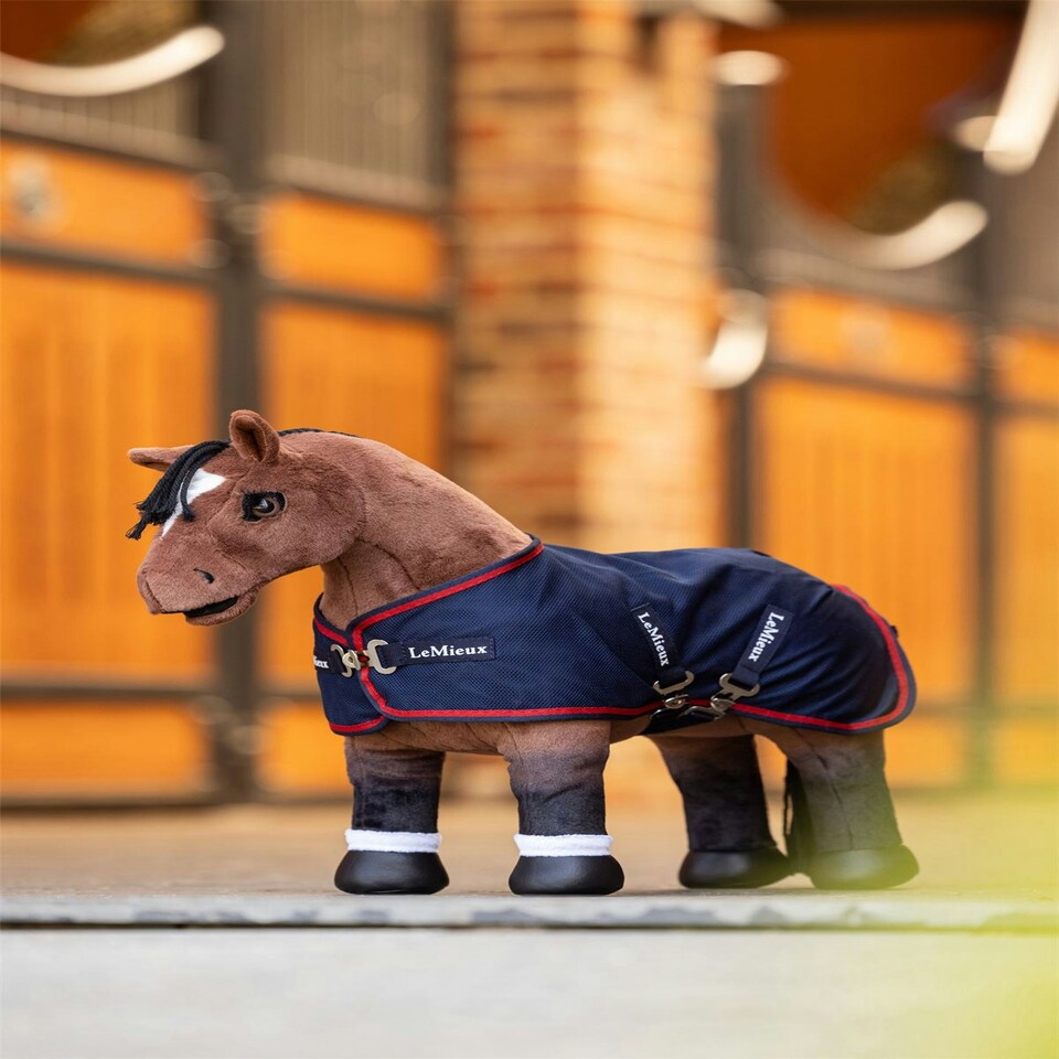 image 1 of LeMieux Toy Pony Mesh Cooler Blue