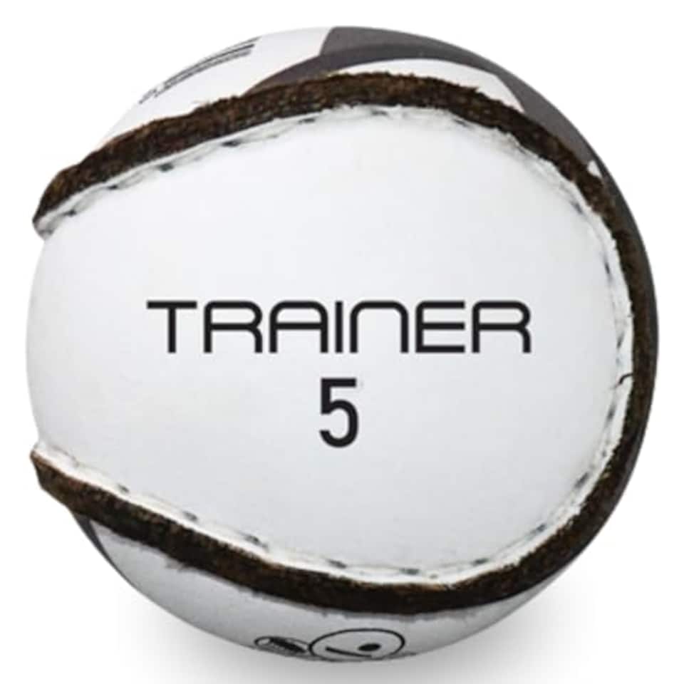 image 1 of Murphy's Unisex Hurling Sliotar Ball, White, 5 Trainer UK