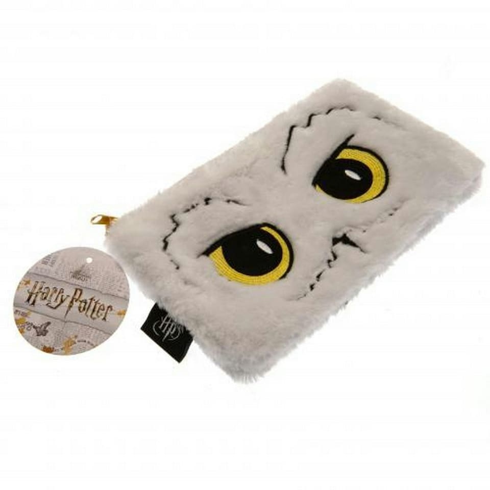 image 1 of Harry Potter Hedwig Pencil Case - White - One Size
