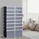 image 4 of HOMCOM Large 16-Cube DIY Shoes Rack Portable Interlocking Plastic Cabinet