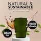image 4 of Ecoffee Cup 8oz 240ml Reusable Eco-Friendly 100% Plant Based Coffee Cup with Silicone Lid & Sleeve - Melamine Free Travel Mug N/A | Oberon