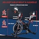 image 6 of Homcom Exercise Bike Adjustable Resistance Indoor Cycling Machine
