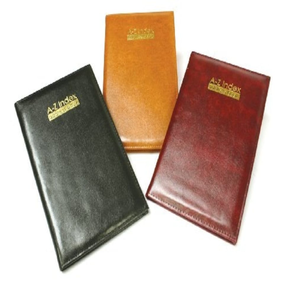image 1 of Tallon Super Slim Executive Padded Address book