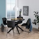 image 3 of I_Duncan Round Coffee Tablein Black 105x75cm