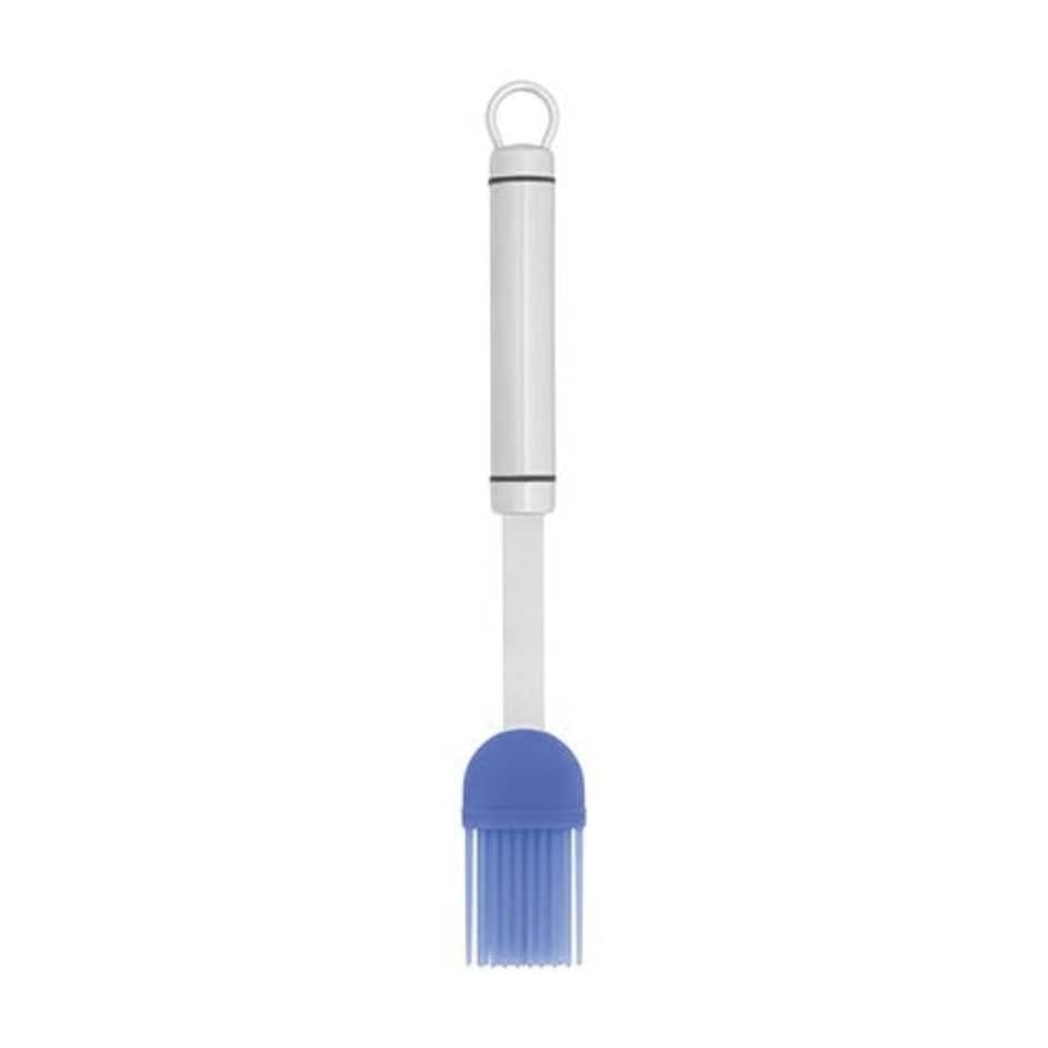 image 1 of Judge Tubular Stainless Steel Silicone Pastry Brush