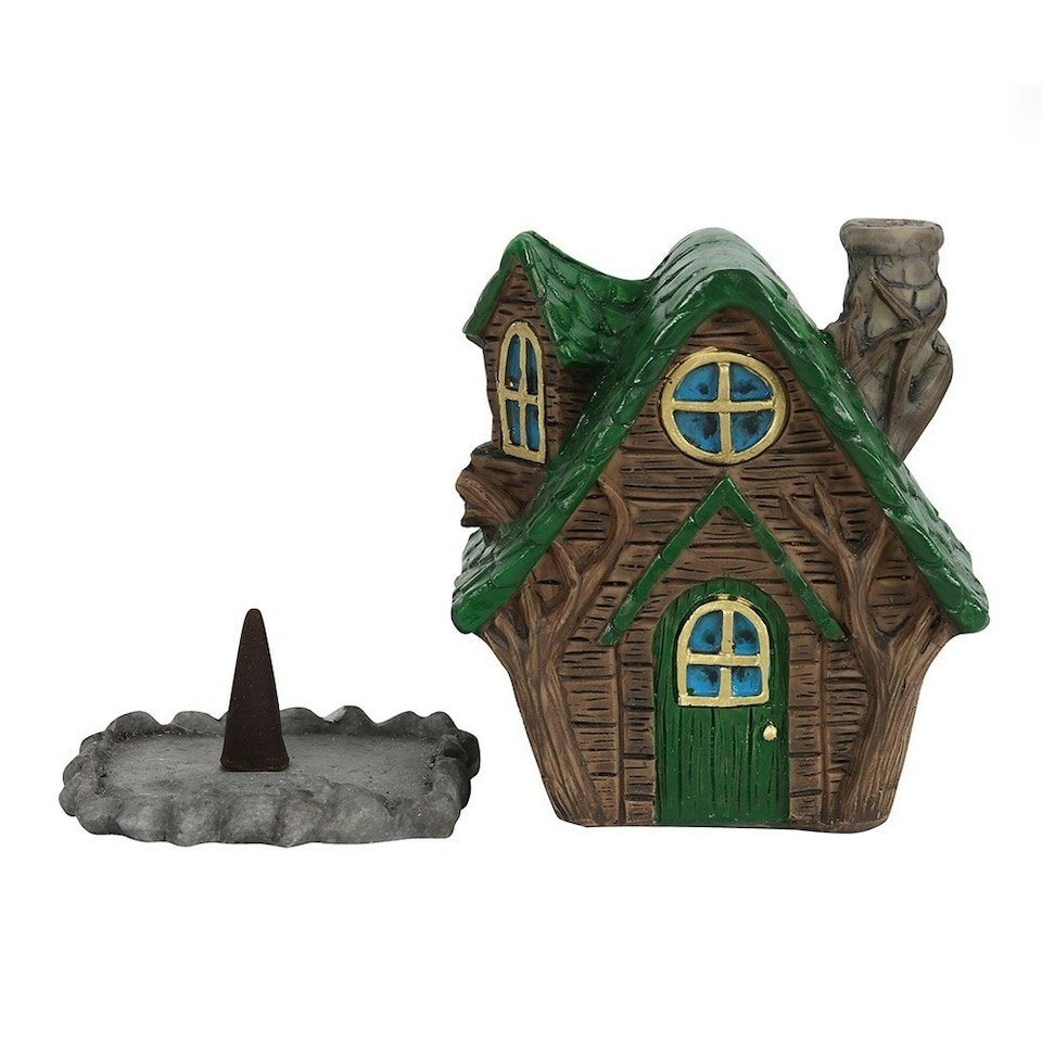 image 1 of Lisa Parker Woody Lodge Incense Holder - Brown/Green - One Size
