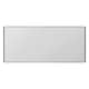 image 3 of The Artus - Black Aluminium Edged Wall Mirror 47" X 31" (120CM X 80CM) Black