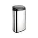 image 1 of Dihl 58L Onyx Chrome with Black Lid Stainless Steel Auto Touchless Hands-free Sensor Kitchen Waste Dust Bin Automatic Motor