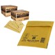 image 1 of 100 x H/5 (270x360mm) Gold Mail Lite Bubble Lined Padded Peel & Seal Envelope Postal Mailer Bags | Gold | One Size | 1.0