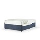 image 1 of Signature Platinum 2000 Pocket Sprung Midnight Linen Divan Set Small Single
