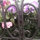 image 6 of 6 x 23cm 4 Piece Black Ornate Garden Border Fence Edging