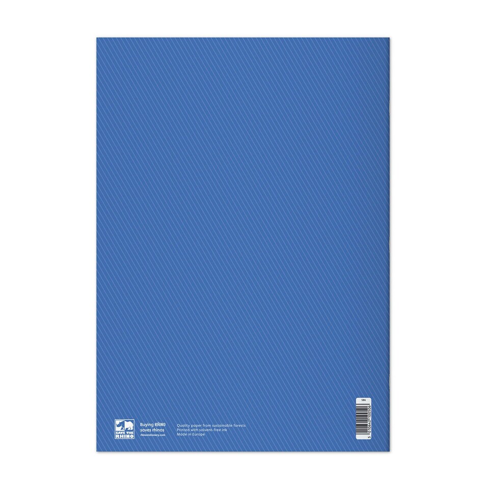 image 1 of Pack of 5 Rhino A4+ 36 Pages Multi-Coloured Paper Scrapbook Pads