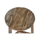 image 5 of Side table Home ESPRIT White Brown 45 x 45 x 45 cm N/A
