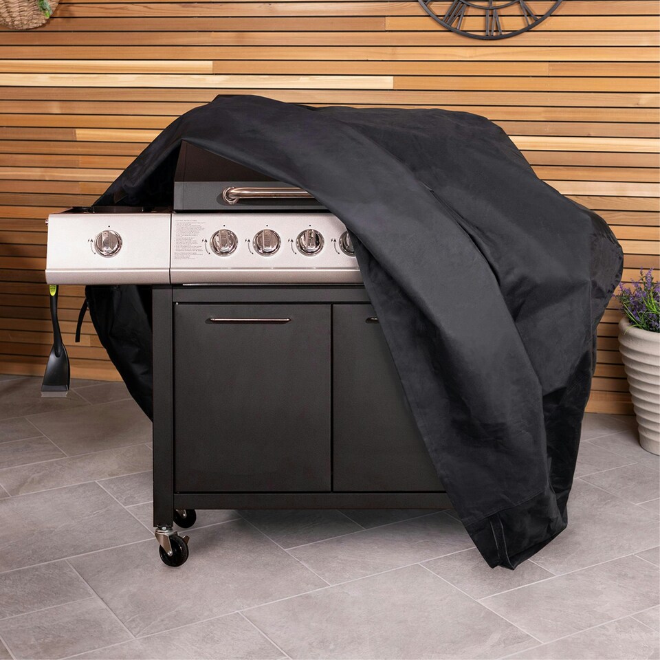image 1 of Charles Bentley Bbq Waterproof Gas Charcoal Premium Bbq Cover Extra Large