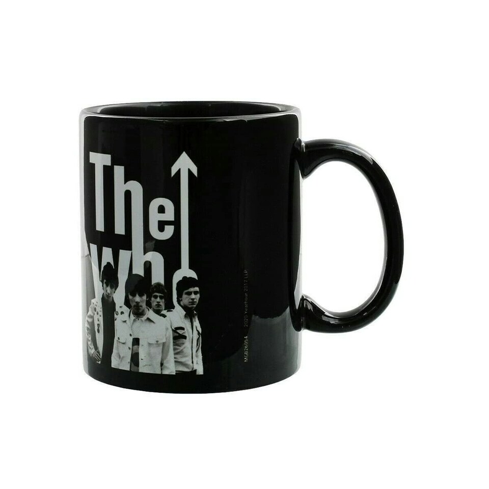 THE WHO (1964 BAND) BLACK MUG - Coffee Mugs N/A