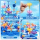 image 7 of 2 in 1 Ocean World and Flower Garden Building Toys 136 PCS STEM Construction Set for Kids