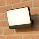image 2 of CGC PARRY 50W LED Floodlight Black Body with Full Front White Opal Diffuser 4500lm 4000k Black