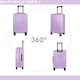 image 4 of Large Suitcase 28’ Inch Hard Shell Checked Luggage - Lightweight, Durable with Built-in Cupholder, TSA Lock, Dual Spinner Wheels