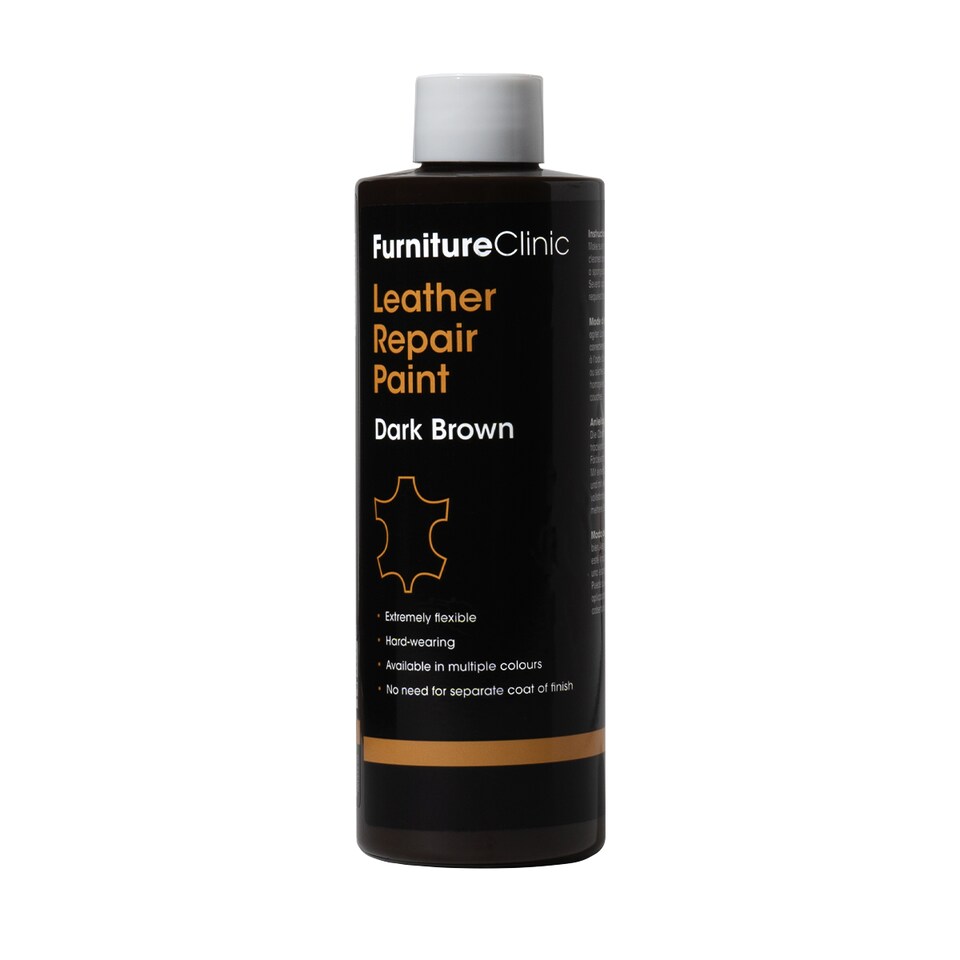Leather Repair Paint - 250ml - Dark Brown