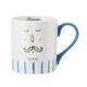 image 1 of Mikasa Monsieur Straight-Sided Porcelain Mug, 280ml | White