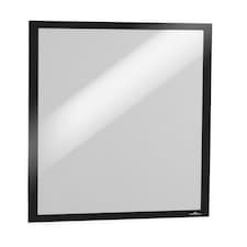 Durable DURAFRAME UV Poster Adhesive Magnetic Signage Frame | A2 Black | Black
