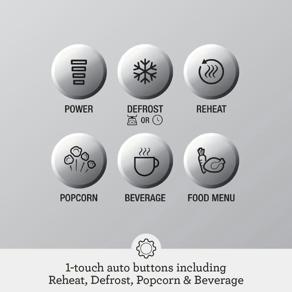 image 1 of Sage The Compact Wave Soft Close Microwave, Silver