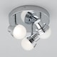 image 3 of BHS Maura Bathroom Spotlight Plate, Chrome | Silver | Chrome | 1