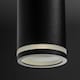image 4 of CGC SOLIS Black Single GU10 Adjustable Ceiling Spotlight Black