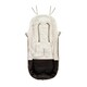 image 8 of Jane Dart Pushchair Footmuff Cream | Desert