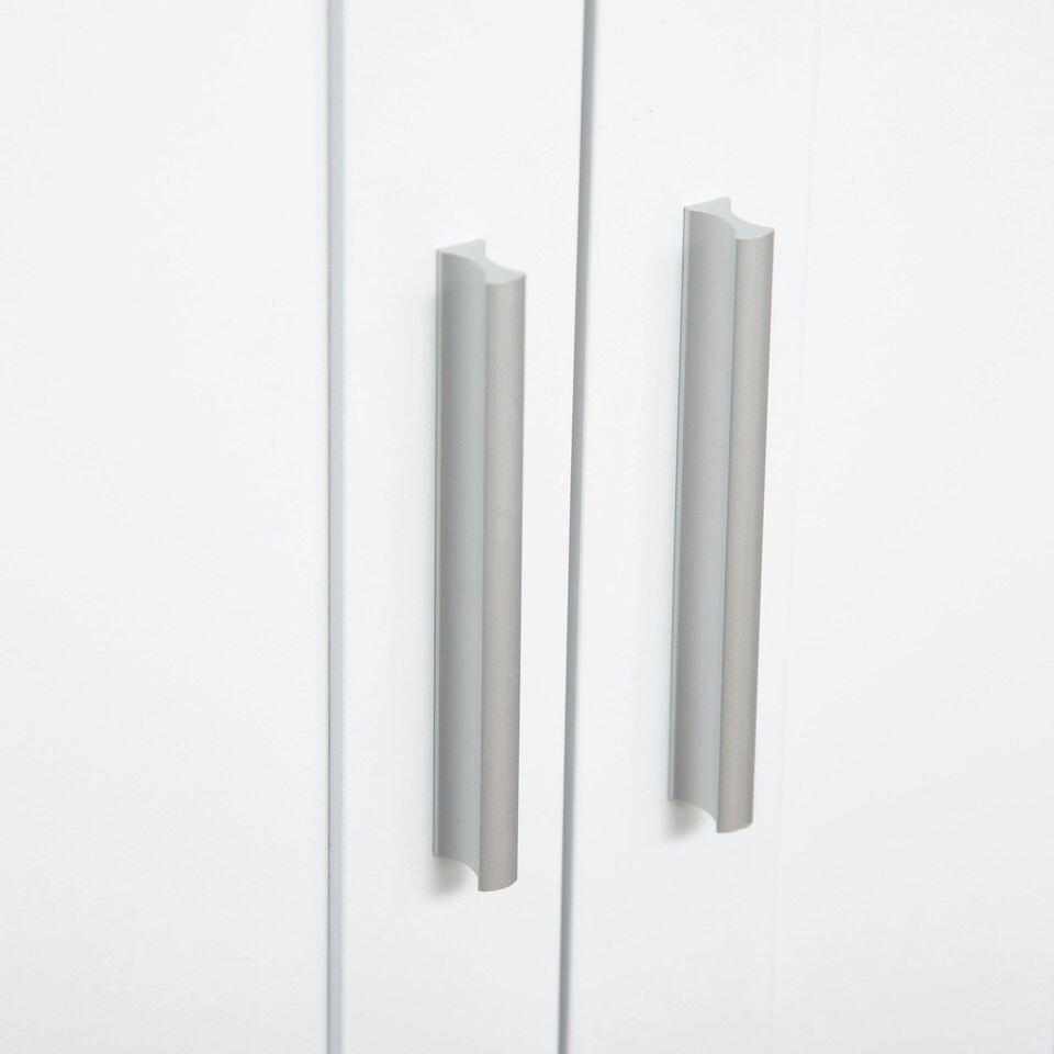 image 1 of kleankin Modern Bathroom Cabinet, Freestanding Floor Cabinet with Storage, White White