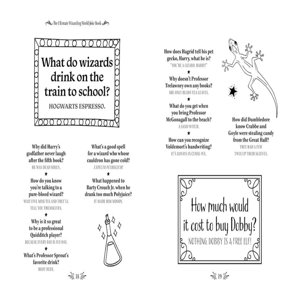 image 1 of The Ultimate Wizarding World Joke Book