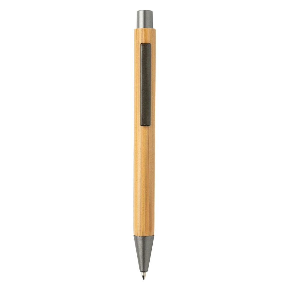 image 1 of XD Collection Slim Bamboo Pen - Brown - One Size